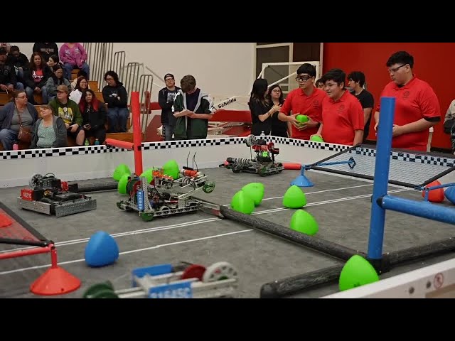 ⁣“It’s giving me purpose." Local high school students say robotics is more than an extracurricul