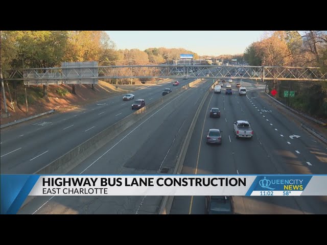 ⁣Work towards reopening US-74 bus lanes stats Monday