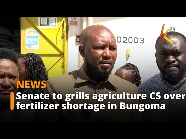 ⁣Senate to grills agriculture CS next week over fertilizer shortage in Bungoma
