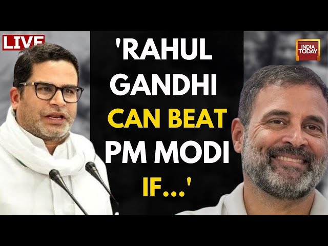 ⁣Prashant Kishor LIVE: Prashant Kishor On Rahul Gandhi, PM Modi & 2024 Elections | India Today LI
