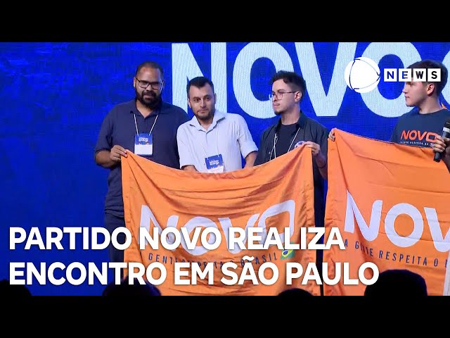 Partido Novo realiza encontro de pré-candidatos em São Paulo