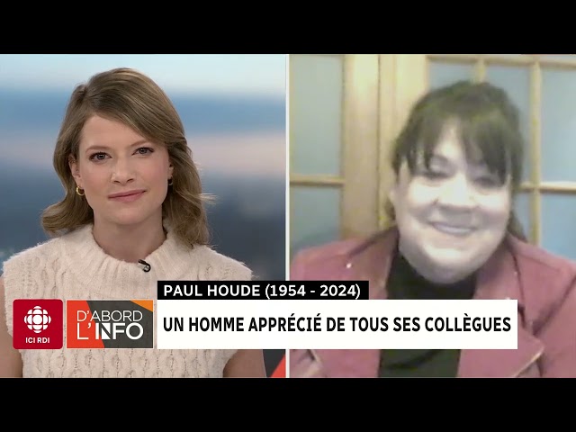 Hommage à Paul Houde : entrevue avec Thérèse Parisien | D'abord l'info