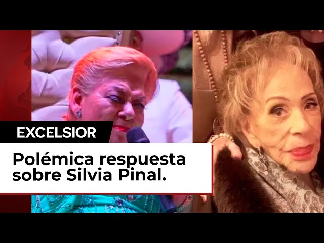 Paquita la del Barrio habla sobre Silvia Pinal y su respuesta sobre la MUERTE causa polémica