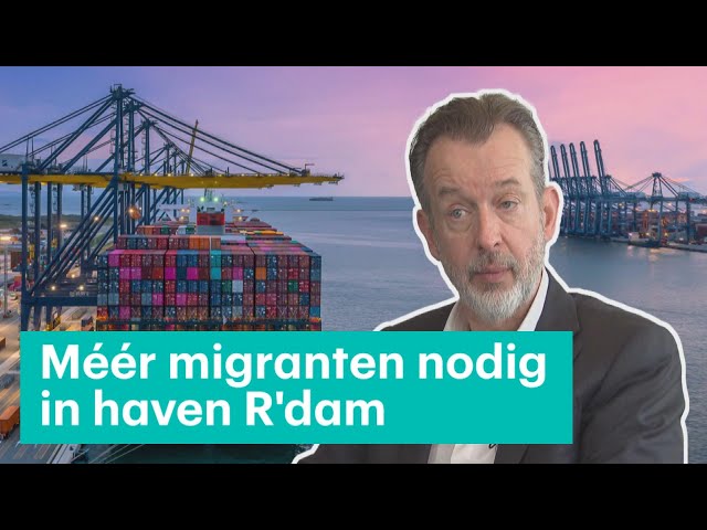 ⁣Minder migranten? Rotterdamse haven wil er meer • Z360