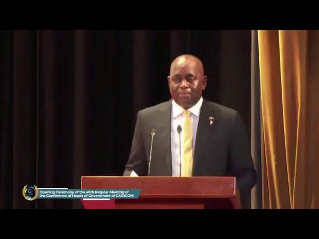 ⁣REBROADCAST: Opening Ceremony Speech by Prime Minister Roosevelt Skerrit Outgoing Chairman of Car…