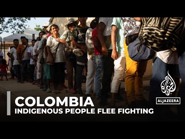 Colombia: Indigenous people displaced by violence flee to Riohacha