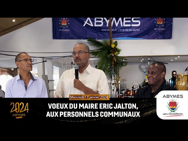 Les voeux du Maire aux personnels communaux de la Ville des Abymes [17.01.2023]