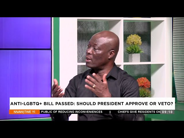 Anti-LGBTQ+ Bill Passed: Should President Approve or Veto? - Nnawotwi Yi on Adom TV (2-3-24)