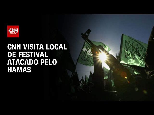 CNN visita local de festival atacado pelo Hamas | AGORA CNN