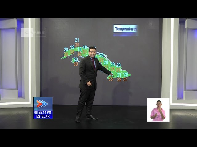 El tiempo en Cuba: día cálido y aisladas lluvias en localidades del interior