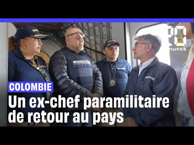 Colombie : Salvatore Mancuso l'ex-chef paramilitaire poursuivi pour crimes est de retour au pay