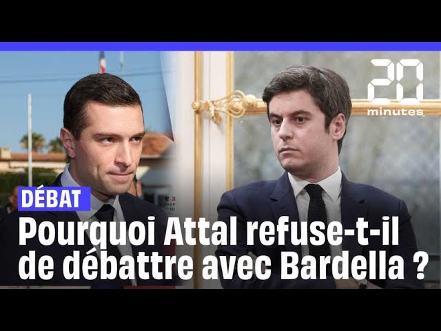 Pourquoi Gabriel Attal refuse-t-il de débattre avec Jordan Bardella ?