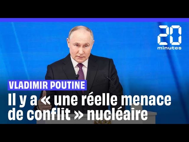 Menace nucléaire sur l'Occident, renforcement militaire russe... l'essentiel du discours d