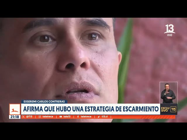 Carlos Contreras exseremi de Antofagasta habla en exclusiva con T13 por caso Democracia Viva