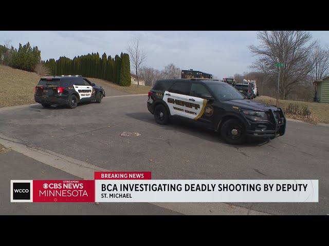 The MN BCA is investigating after a deputy was involved in a shooting in Wright County