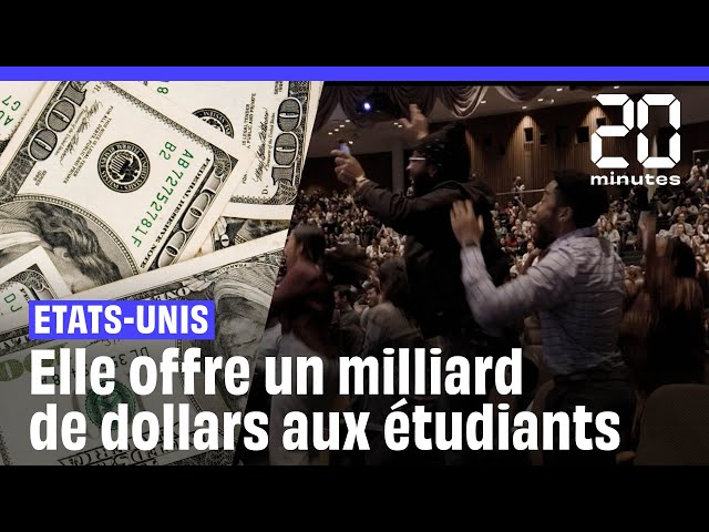 Etats-Unis : La veuve d'un financier fait un don d'un milliard de dollars aux étudiants du