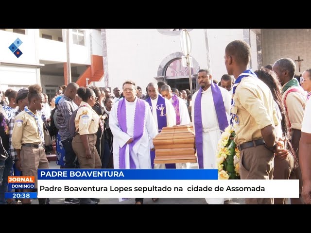 Padre Boaventura Lopes sepultado na  cidade de Assomada