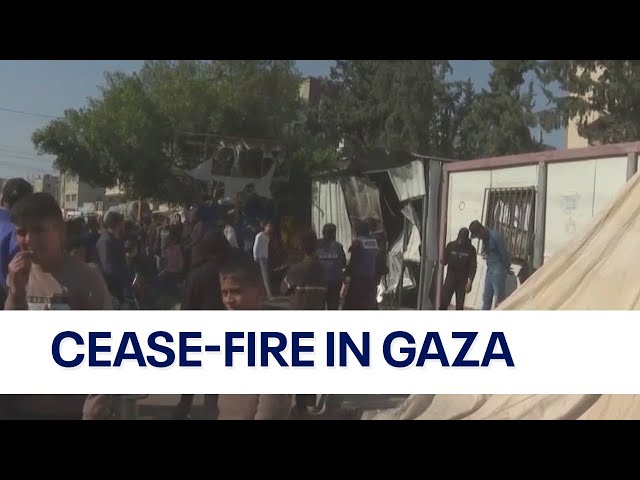 Cease-fire framework in place in Gaza