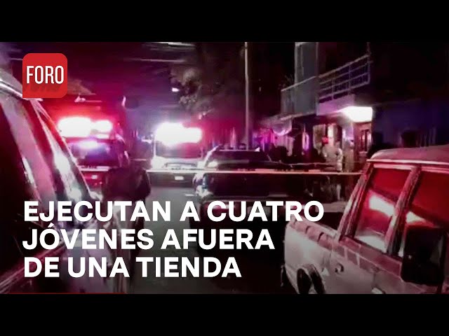 Matan a jóvenes afuera de una tienda en Irapuato, Guanajuato - Las Noticias