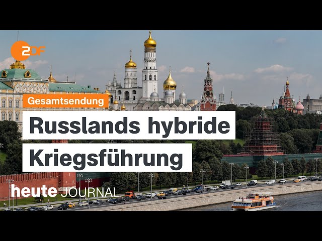 heute journal vom 03.03.2024 Hybride Kriegsführung; Debatte Taurus-Lieferungen; Brit-Awards-Rekord