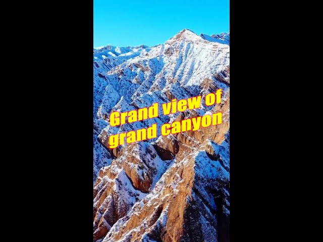 Grand view of grand canyon