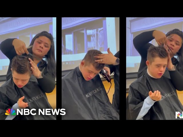 Special education teacher uses cosmetology training to help student