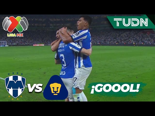 ¡YA ES GOLEADA! Arteaga define como delantero | Monterrey 3-0 Pumas | Liga Mx -CL2024 J10 | TUDN