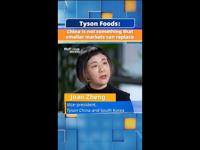 Tyson Foods: China is not something that smaller markets can replace