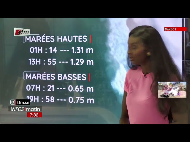 La météo avec Oumy Samb - Infos matin du 1er Mars 2024