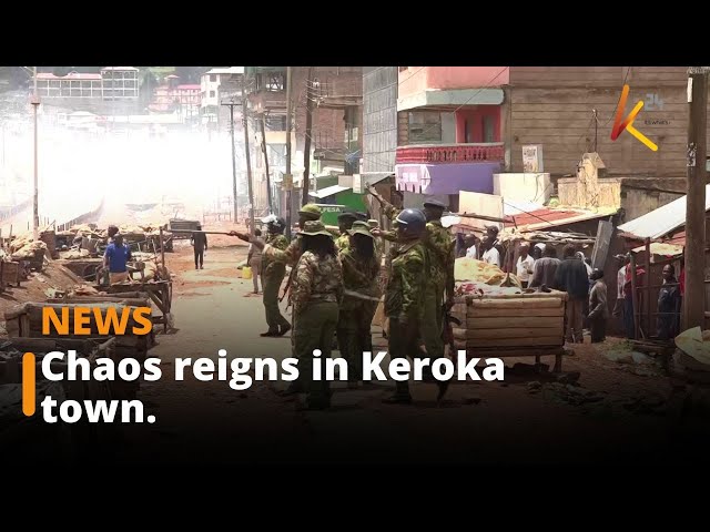 Boundary dispute sparks violence and losses in Keroka Town.