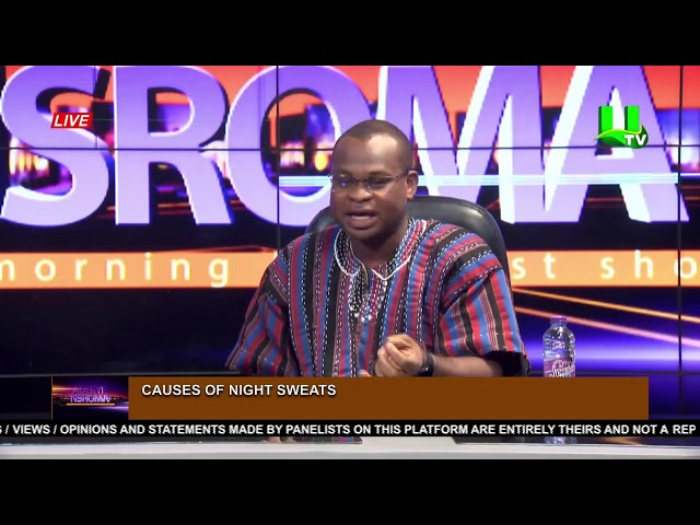 ADEKYE NSROMAL CAUSES OF NIGHT SWEATS  04/03/24