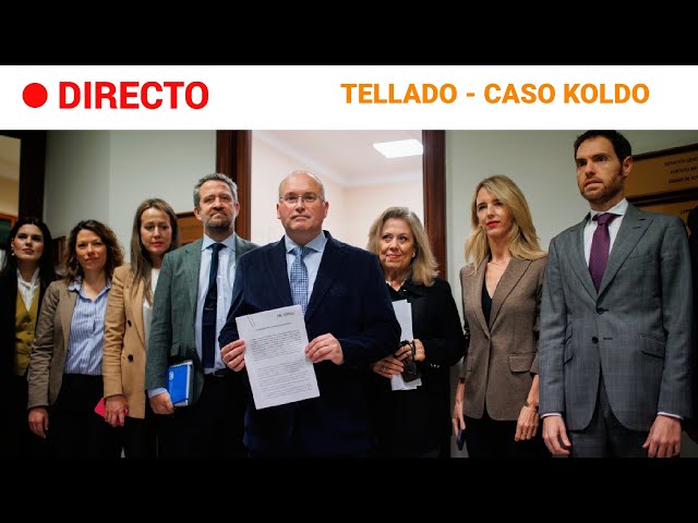 CASO KOLDO: TELLADO registra en el CONGRESO la petición de DIMISIÓN de ARMENGOL | RTVE