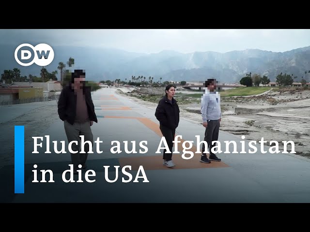 Angst vor den Taliban - afghanische Geflüchtete in den USA | DW Nachrichten