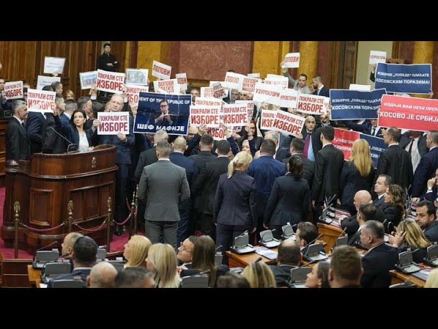 Serbia election to be re-run in Belgrade amid opposition fraud claims