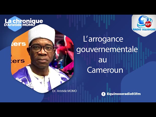 CHRONIQUE ARISTIDE MONO DU LUNDI 04 MARS 2024 - ÉQUINOXE TV