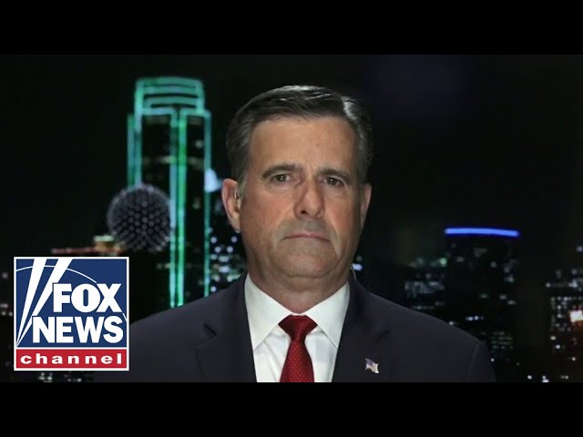 John Ratcliffe: The entire country is suffering