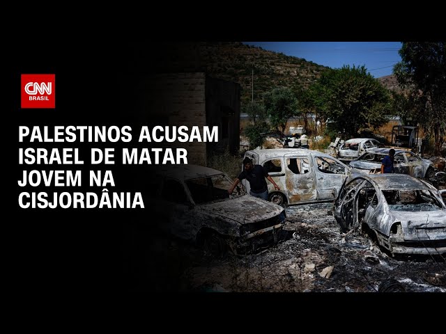 Palestinos acusam Israel de matar jovem na Cisjordânia | LIVE CNN