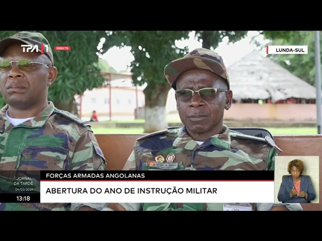 Forças Armadas Angolanas - Abertura do ano de instrução militar