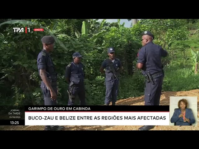 ⁣Garimpo de ouro em Cabinda: Buco-zau e Belize entre as regiões mais afectadas
