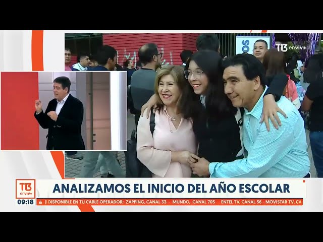 Analizamos el inicio del año escolar 2024