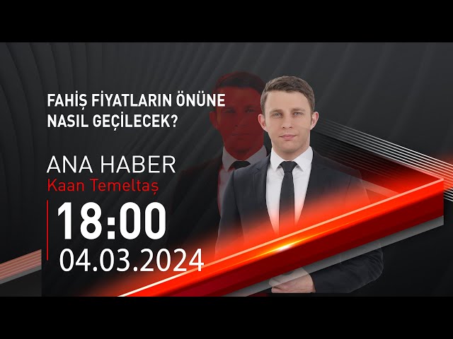  #CANLI | Kaan Temeltaş ile Ana Haber | 4 Mart 2024 | HABER #CNNTÜRK