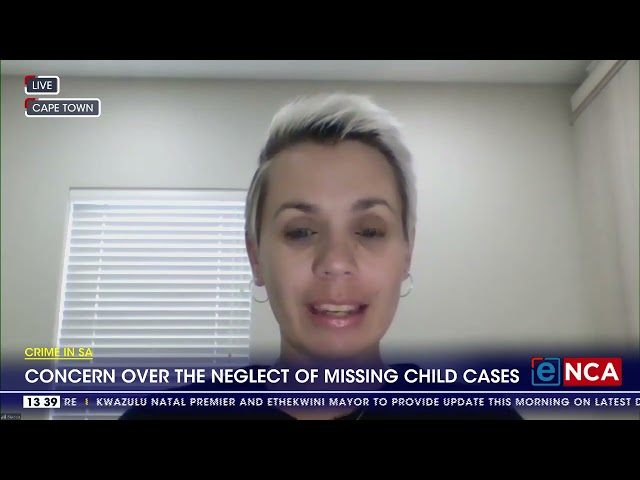 Crime in SA | Concern over the neglect of missing child cases