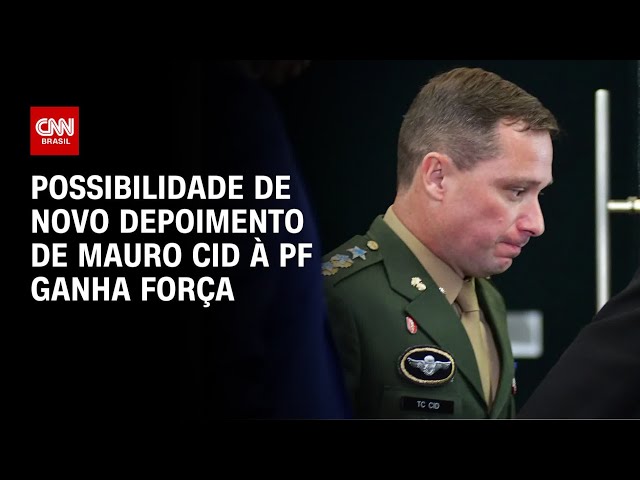 Possibilidade de novo depoimento de Mauro Cid à PF ganha força | BASTIDORES CNN