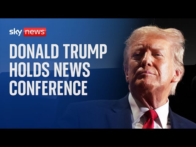 Watch live: Former US president Trump statement after Supreme Court restored him to ballot