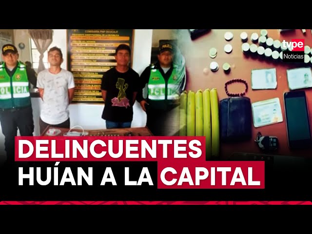 PNP captura a delincuentes que pretendían huir de Ica a Lima