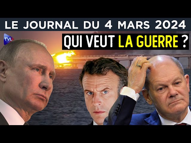 OTAN - Russie : les masques tombent ? - JT du lundi 4 mars 2024