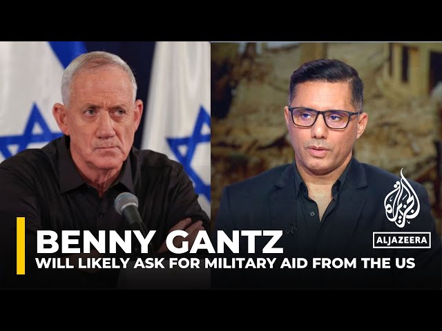 Gantz will likely ask for military assistance from US, analyst says