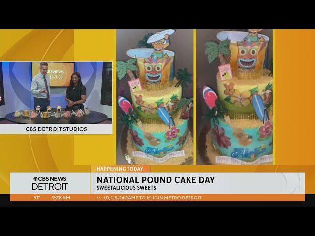 Celebrating National Pound Cake Day