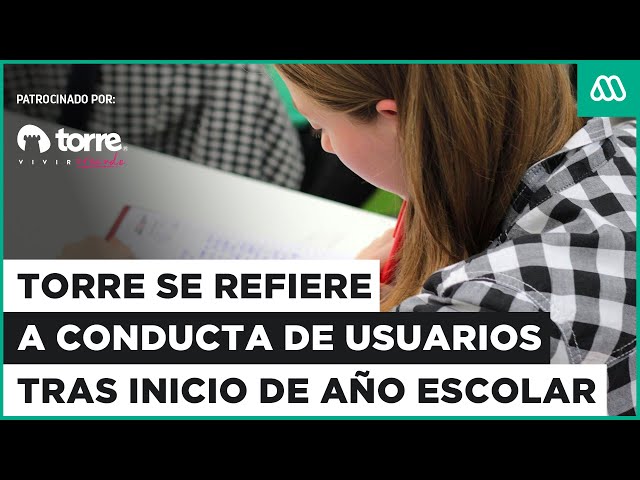 EN VIVO | Torre se refiere a conducta de compra de usuarios tras inicio de año escolar