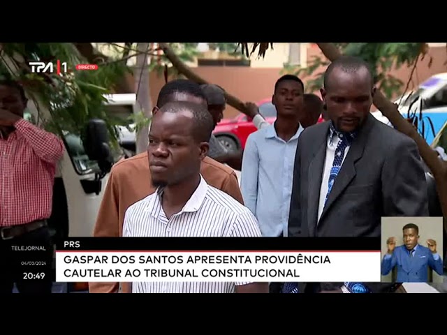 5º Congresso Ordinário do PRS   Candidato Gaspar dos Santos Fernandes apresenta Providência Cautel